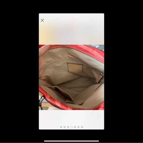 Coach Tan Leather Bag - Picture 15 of 15